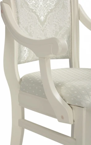 Обеденный стул Линет Woodville (Массив дерева,Ткань/Бежевый) арт.615253