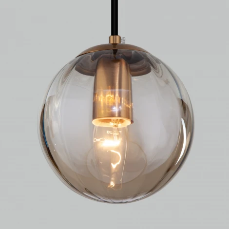 Подвесной светильник Eurosvet Juno 50207/1 янтарный