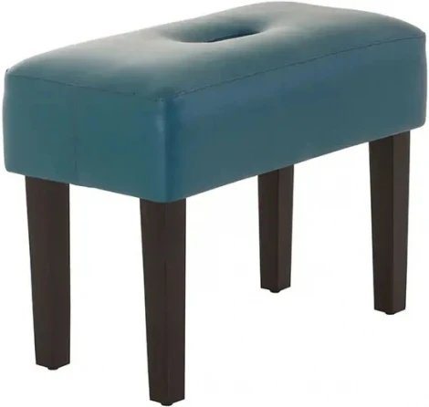 Табурет мягкий Handy ОГОГО (арт.330136), (Ткань,Экокожа/Синий)