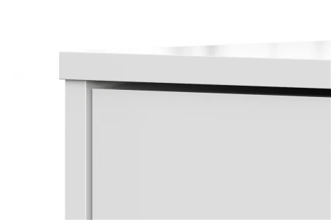 Стол компьютерный Арника №13 Серия 2, Белый глянец