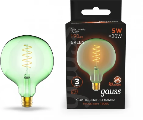 Лампочка светодиодная филаментная Gauss 1012802105