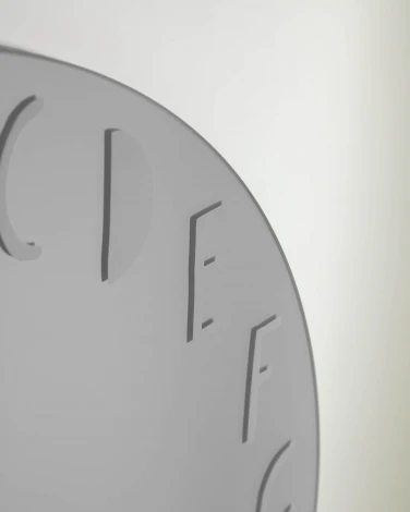 Настенное зеркало La Forma (ex Julia Grup) Keila (Черный,Серый/ Стекло,МДФ)