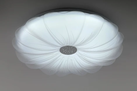 Потолочный светильник светодиодный с регулировкой цветовой температуры ЭРА SPB-6 Muze 84W-3K-6,5K WH+CH