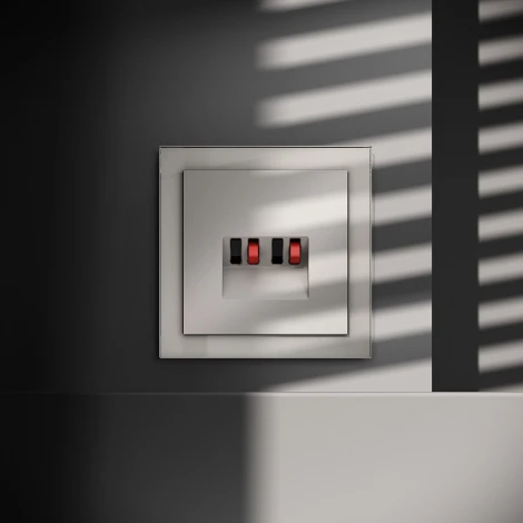 Акустическая розетка (кашемир) Voltum S70 VLS060303