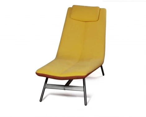 Шезлонг Top Concept Sigma, желто-оранжевый