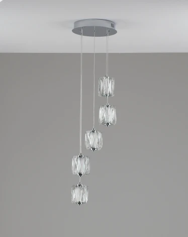 Подвесной светильник светодиодный Moderli Prismique V11718-PL
