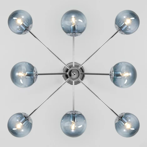 Потолочная люстра на штанге Eurosvet Ascot 30166/8 хром (220V)