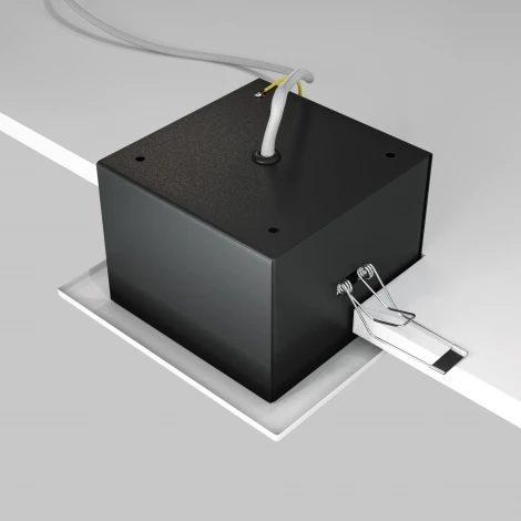 Встраиваемый светильник Metal Modern GU10 1x50Вт Maytoni Technical DL008-2-01-W (220V)