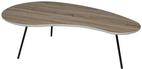 Журнальный стол M-City WOOD61 #4 дуб серо-коричневый винтажный