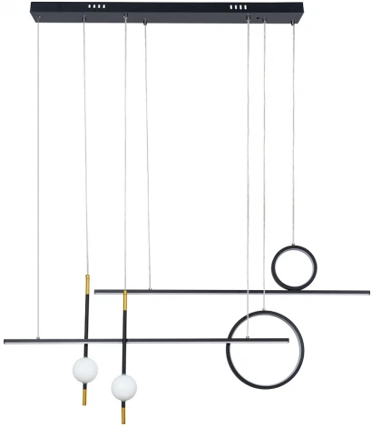 Подвесной светильник Arte Lamp Polaris A2610SP-85BK (LED, 220V, на тросе, шарики)
