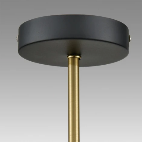 Потолочная люстра на штанге Lumion Almira 8058/8C черный, медь/металл E27 8*60W 220V