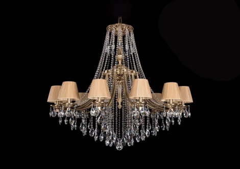 Подвесная люстра Bohemia 1771 1771/12/410/B/FP/SH37-160