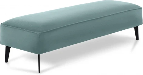 Банкетка Amsterdam ОГОГО (арт.787140), (Ткань,Велюр/Бирюзовый)