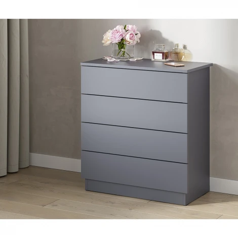 Комод Арника с ящиками КМ 4 Денвер, графит