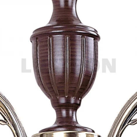Подвесная люстра N-Light 837 837-03-03 красное дерево+бронза