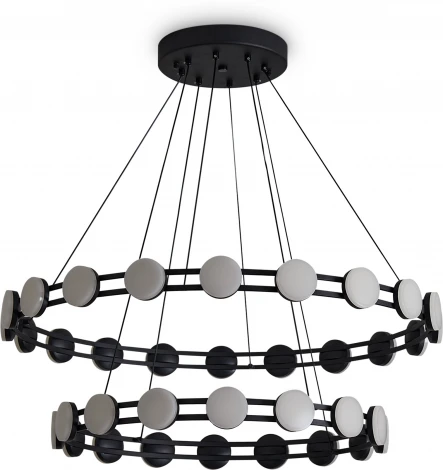 Подвесной светильник ярусный Freya Collar FR6180PL-L70B (LED, 220V, на проводе, кольцо)