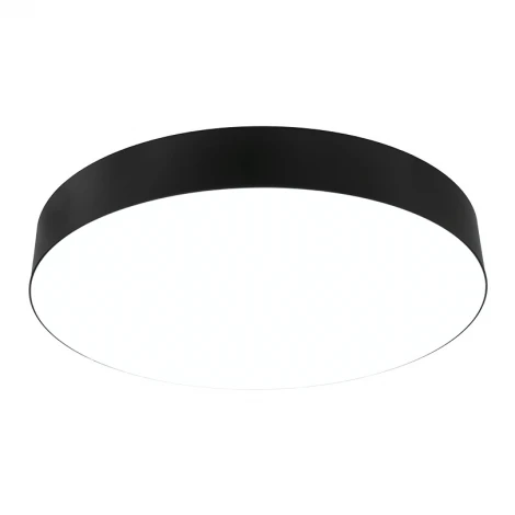 Светодиодный светильник потолочный 80W CCT 3000-6500K, с ПДУ черный матовый Lumin'arte Macaron CLL58