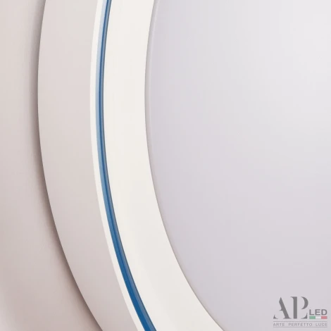 Потолочный светильник светодиодный с ПДУ APL LED Turin 3306.B243-350 White/Blue