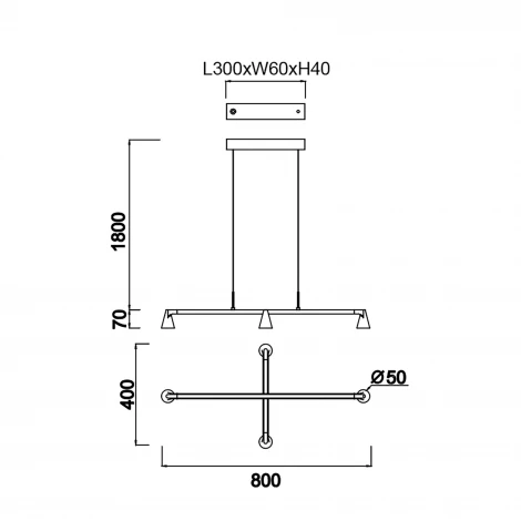 Подвесной светильник светодиодный Mantra Africa 9410