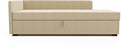 Диван-кровать Arsko Велес Угол левый рогожка бежевая