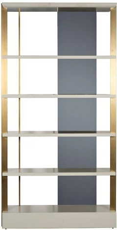 Стеллаж Garda Decor 58DB-SH19263 (Золото/Серый)