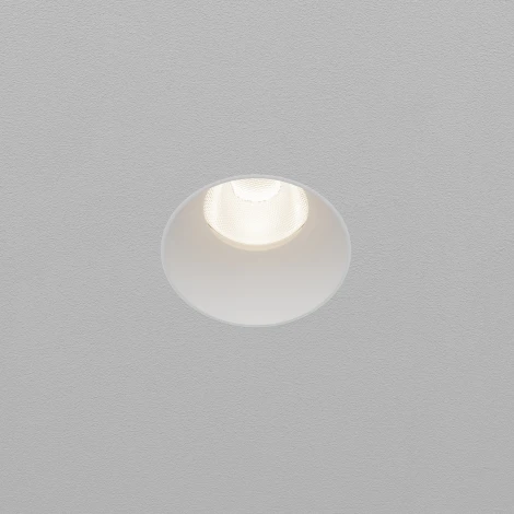 Встраиваемый светильник под гипсокартон Maytoni Dip DL119-10W-4K-TRS-W (LED, 220V, круглые)