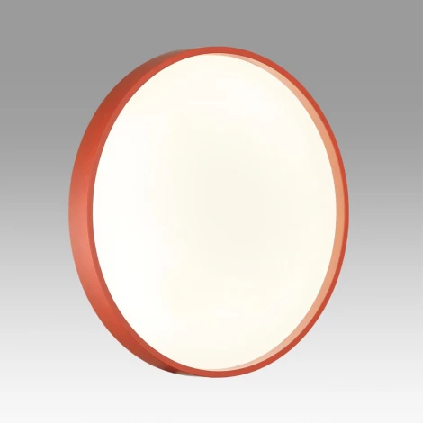 Настенно-потолочный светильник светодиодный Sonex Mavic 7744/CL COLOR SN пластик/белый/красный LED 30Вт 4000К D330 IP43 (220V, круглые)