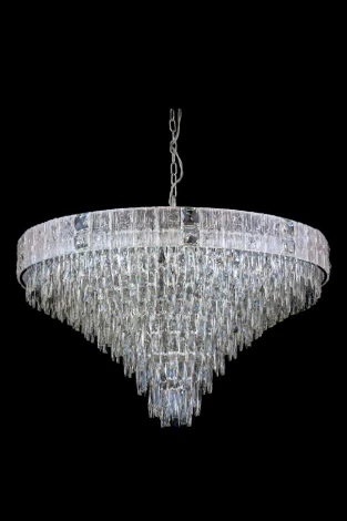 Подвесная люстра Fluorite Delight FL1088-27P (220V, хрусталь, на цепи)