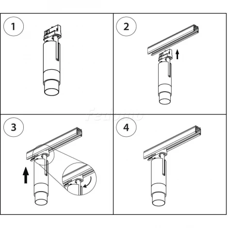 Трековый светильник Lightstar Fuoco 215446