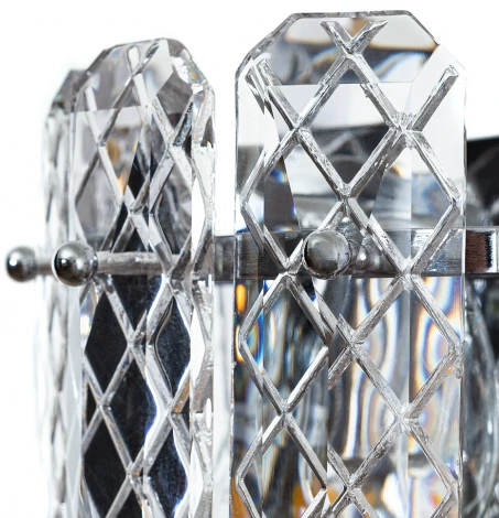 Бра Arte Lamp Nicoletta A1051AP-2CC (220V, хрусталь, подвески)