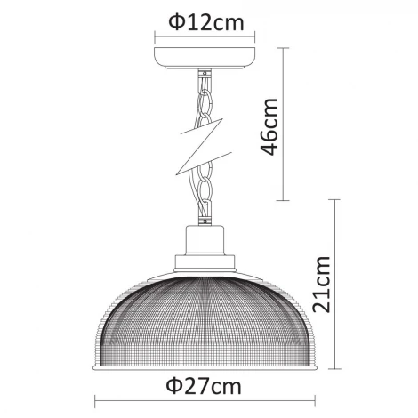 Подвесной светильник Arte Lamp Ricardo A9187SP-1CC
