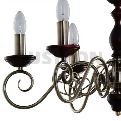 Подвесная люстра IDLamp 810 810/6-Oldbronze