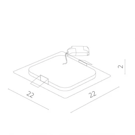 Встраиваемый точечный светильник Arte Lamp Fine A2418PL-1WH