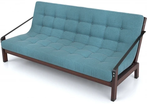 Диван Arsko Локи орех голубая рогожка