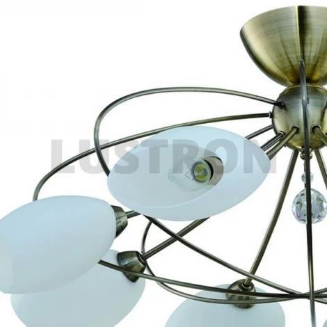 Потолочная люстра IDLamp Perlite 818/8PF-Oldbronze