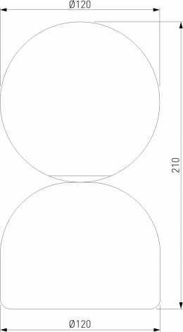 Настольная лампа Eurosvet Miki 16037 (220V, шар)
