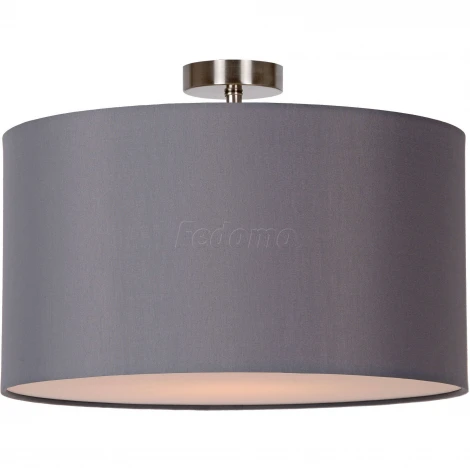 Люстра потолочная Артпром Crocus, 1 плафон, никель, серый с белым
