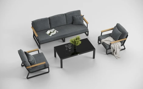 Лаунж зона Gardenini Premium Voglie Long LPVGL.010800.S3