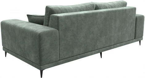 Диван прямой Льюес Лига Диванов (Велюр) арт.126689