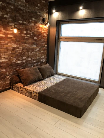 Бескаркасный диван Dreambag PuzzleBag Сиена Коричневый XL 4921000