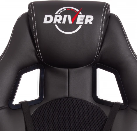 Кресло DRIVER (22) Tetchair (Черный,Черный ).