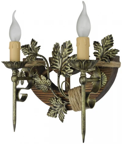 Бра Тарьсма Канада Канада-2 (220V, подсвечник, свеча, листья, штурвал)