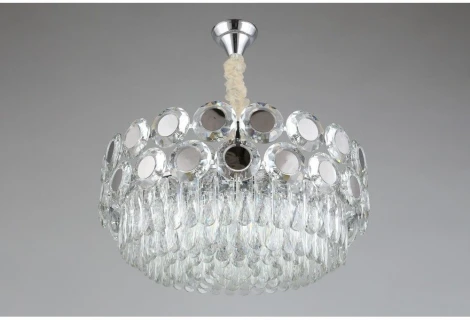 Подвесная люстра Nikoul APL.832.13.12 (220V, хрусталь, на цепи)