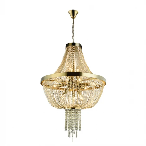 Подвесная люстра Lumien Hall Lissone LH0043/12P-GDCG