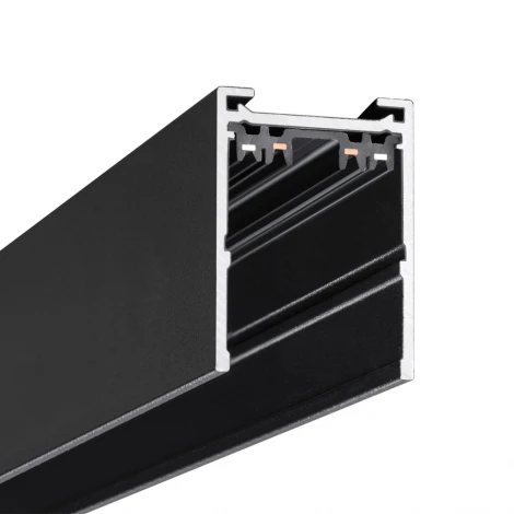 Шинопровод трехфазный накладной/подвесной Novotech Vector 135300 черный 2м IP20 90-240V