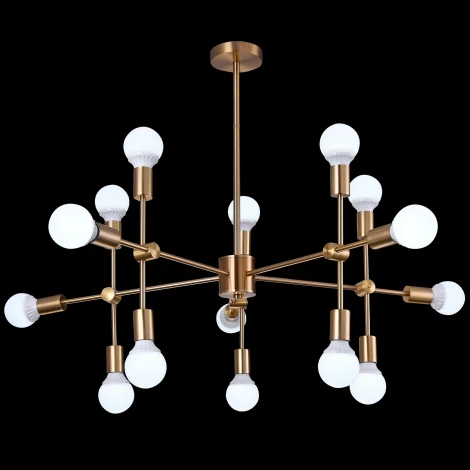 Потолочная люстра Natali Kovaltseva Loft Lux 75130/12C GOLD