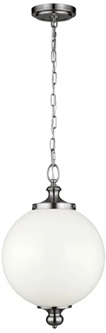 Подвесной светильник Parkman FE-PARKMAN-PL-PN Feiss (220V, на цепи, шар)