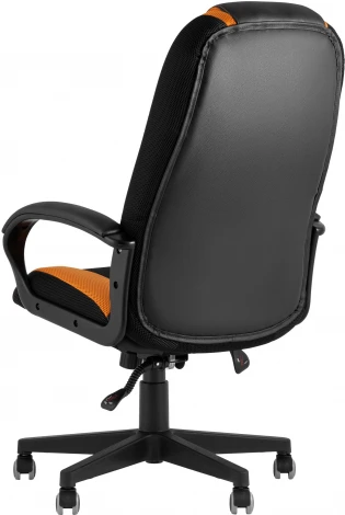Кресло игровое ST-CYBER черный/оранжевый Stool Group 9 УТ000035037