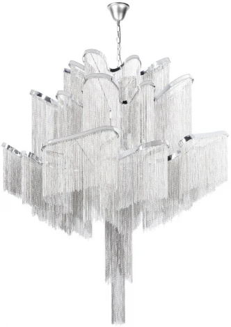 Подвесная люстра каскадная большая Loft It Stream 10208/800 Smoke (220V, на цепи)