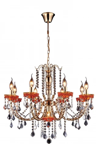 Подвесная люстра Arte Lamp Volpe A3303LM-8-1GO